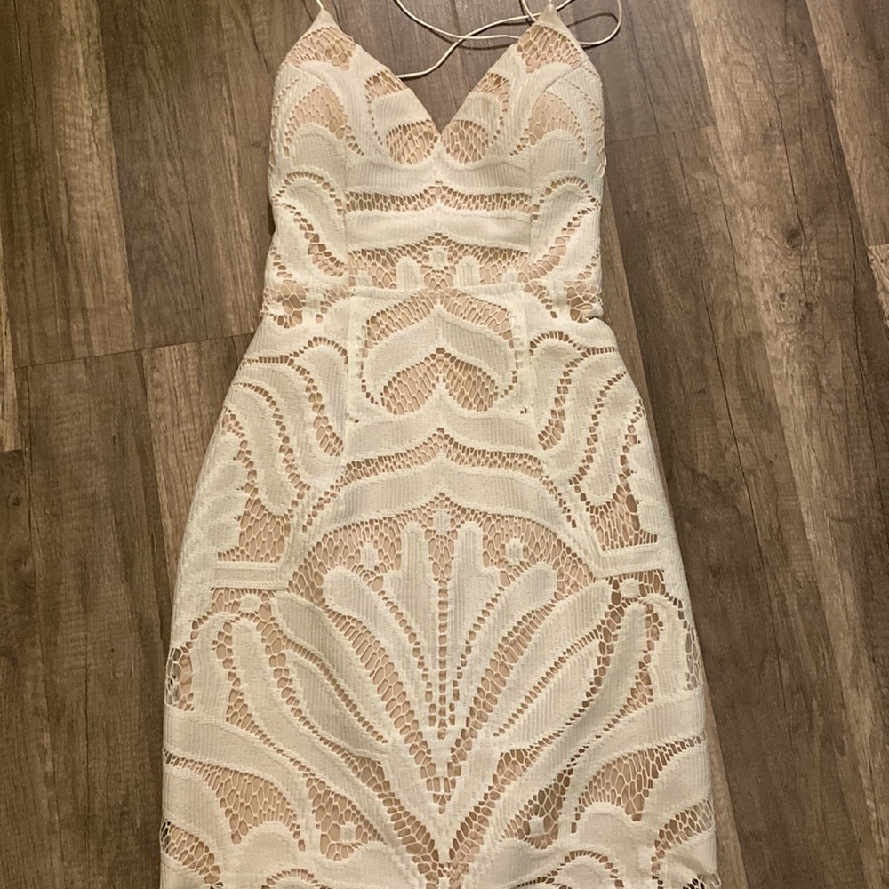 Forever unique tie back dress